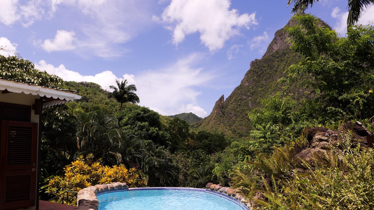 Villas with Piton View | Stonefield Villa Resort